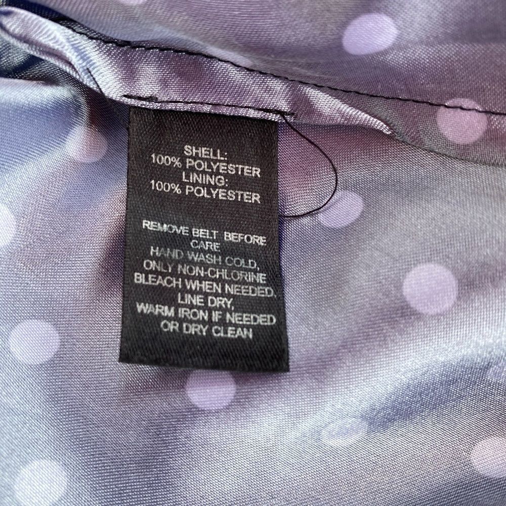 ❤️Last Chance WHBM polka dot print one shoulder dress size 2 - Picture 7 of 9